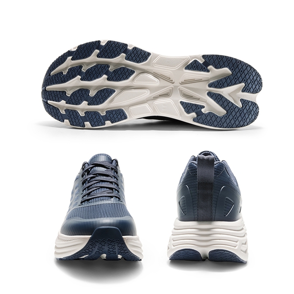 [ActiveFloat] Men's Breathable Athleisure Running Shoes - BLUE - 3